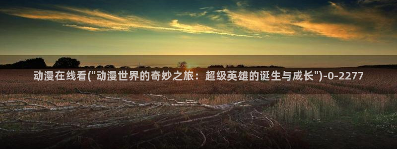 动漫网